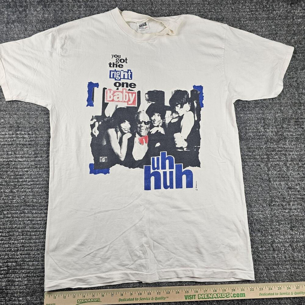 Retro vintage 1990s Ray Charles Right One Baby Pepsi Shirt Size Extra Large XL